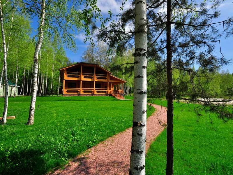 Комплекс Відпочинку Goldfіsh Сlub Pensionat Babintsy Exteriör bild